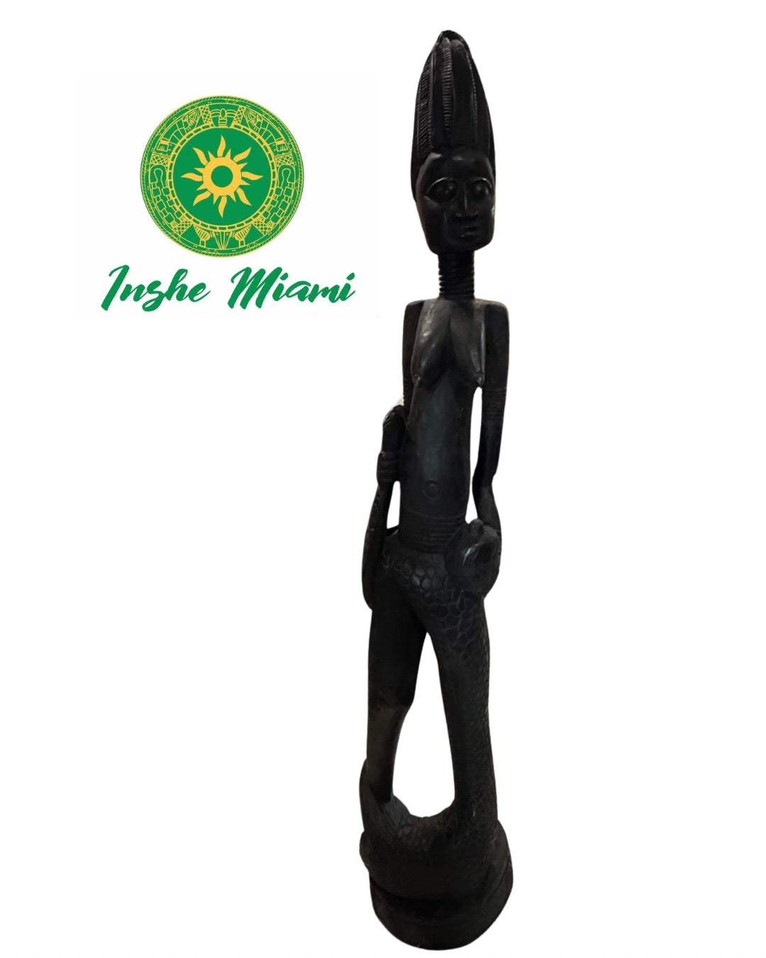 Yemoja/ Yemaya/ Yemanja/Icono de Yemoja de 6 Pie