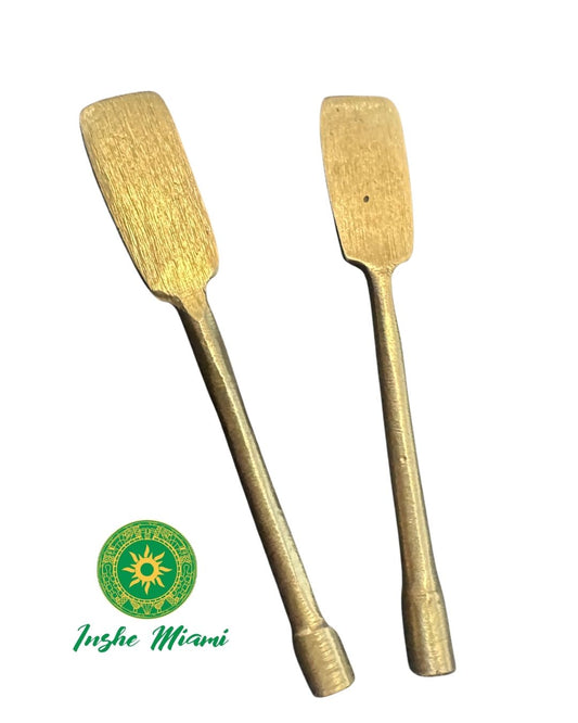 Set de 2 Remos de Bronce para Oshún 3.6” – Herramientas Tradicionales | Inshe Miami