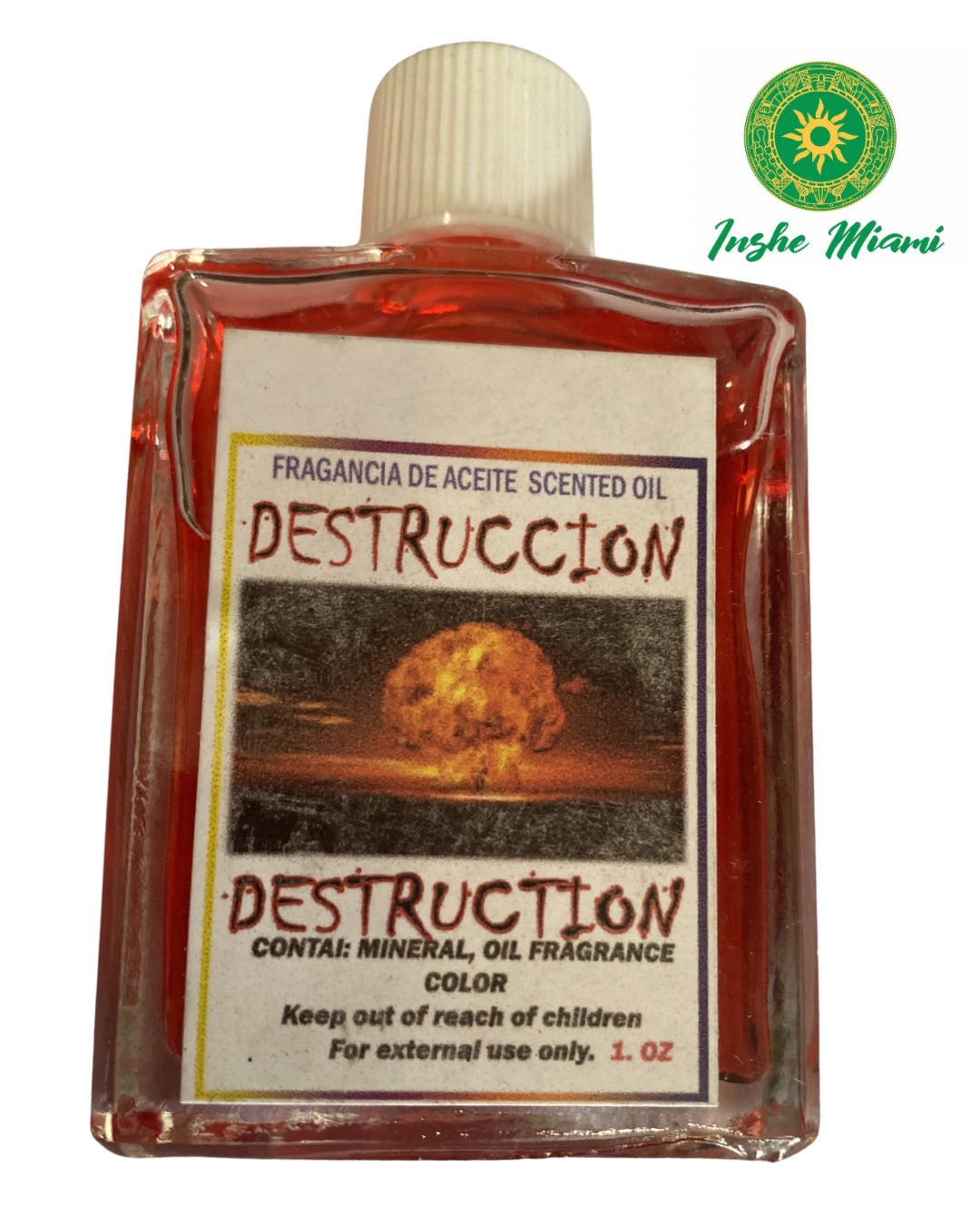 Destruction Oil - Destroyer for Spiritual and Traditional Use | Inshe Miami