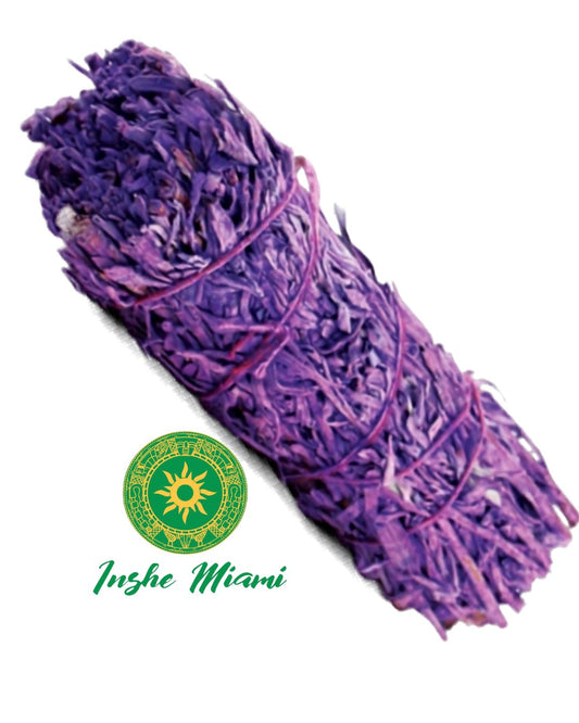 Sahumerio de Lavanda 4" para Aromatizacion y Limpieza Tradicional | Inshe Miami