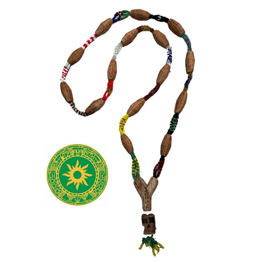 COLLAR DE OGBEYONO GRANDE CON SIGNOS