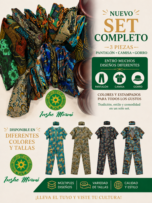 Trajes con Gorro Tradicionales de Hombre (Piezas unicas)