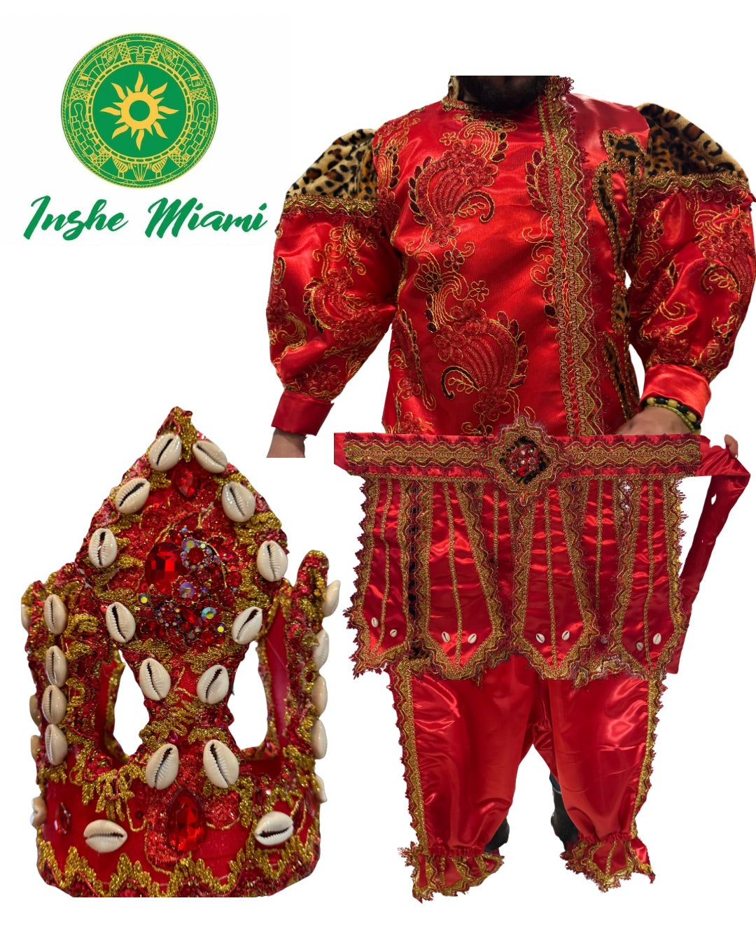 Traje de Santo para Mujer (Detalles en la Descripción)