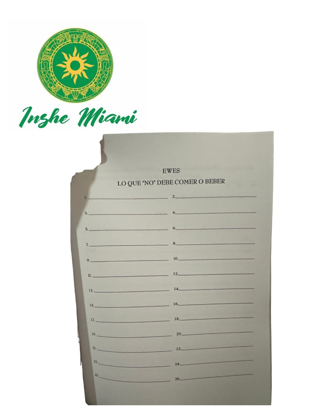 Libro de Ita para cada Santo (Elige el Santo aqui)