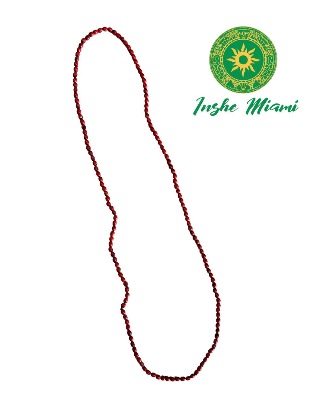 Peony necklace / Paeonia/ iwerenjeje seed/ parrot