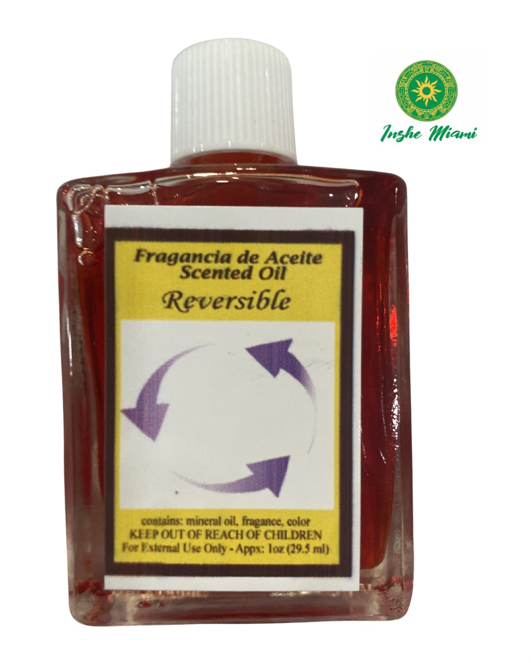 Reversible Oil 1 oz for Spiritual and Traditional Use | Inshe Miami