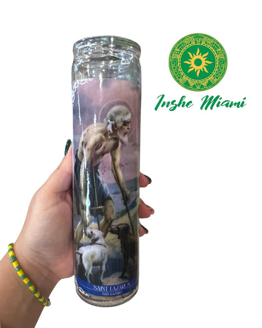 VELAS PARA SAN LÁZARO MORADAS