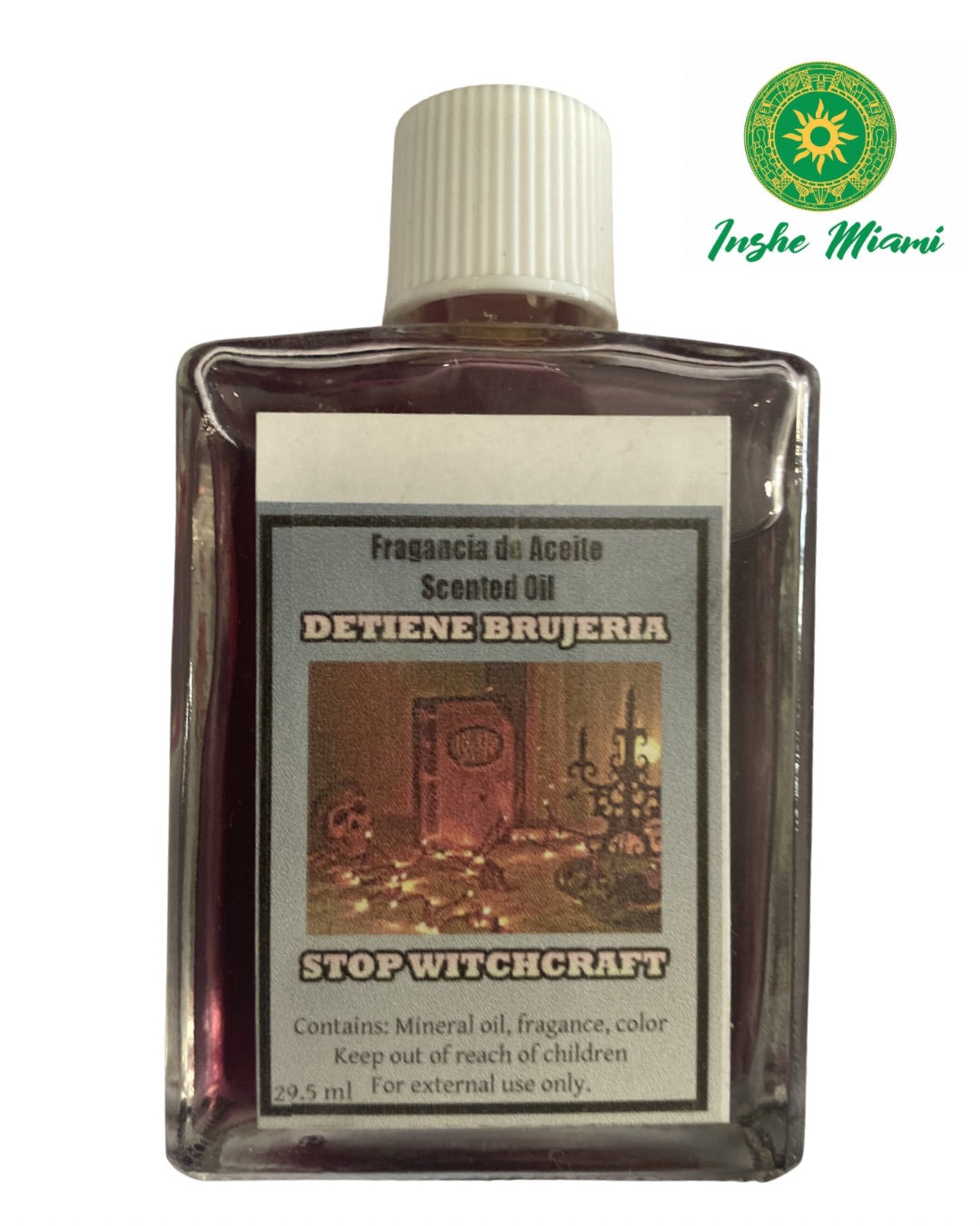 Stop Witchcraft Oil 1 oz for Spiritual and Traditional Use | Inshe Miami