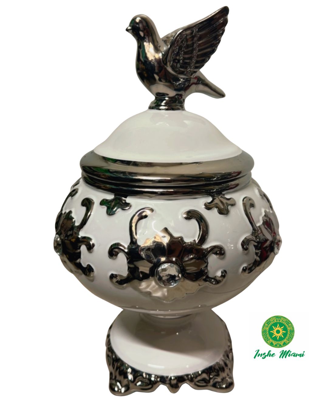 Sopera para Orishas con Figura en la Tapa  | 16″