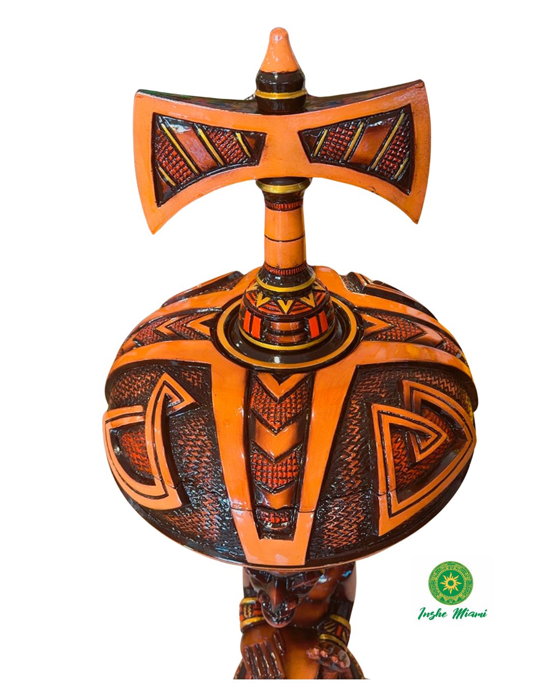 Set Chango Guerrero en Caoba – 56"