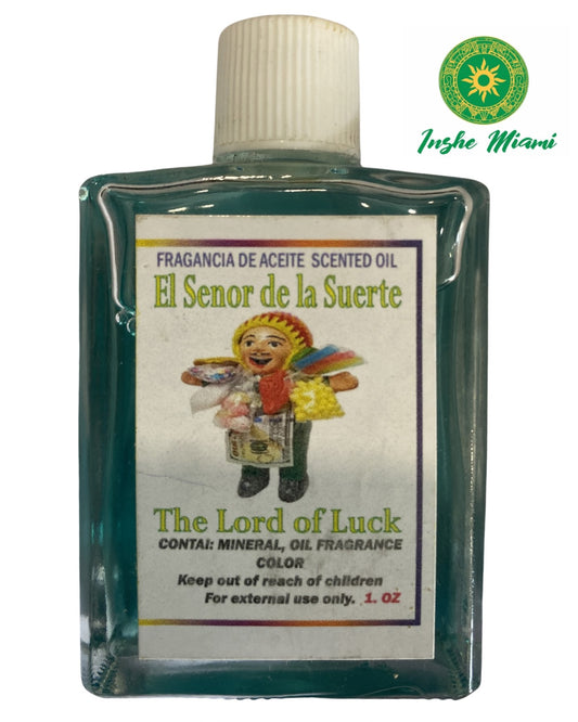 El Señor de la Suerte Oil 1 oz for Spiritual and Traditional Use | Inshe Miami