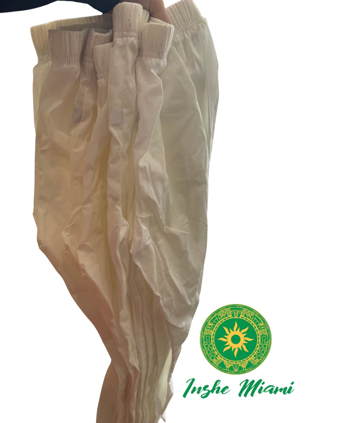 Pijama Blanca Sencilla (Set de 7) VENTA FINAL – Uso Religioso Iyawó | Inshe Miami