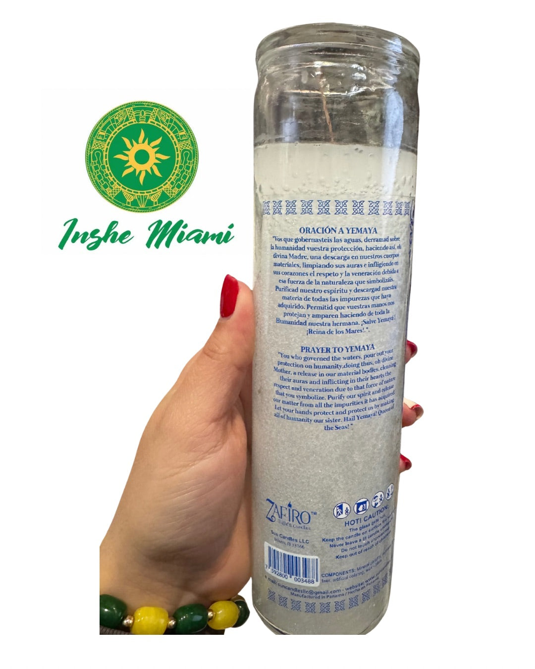 VELA DE 8” PARA YEMAYA