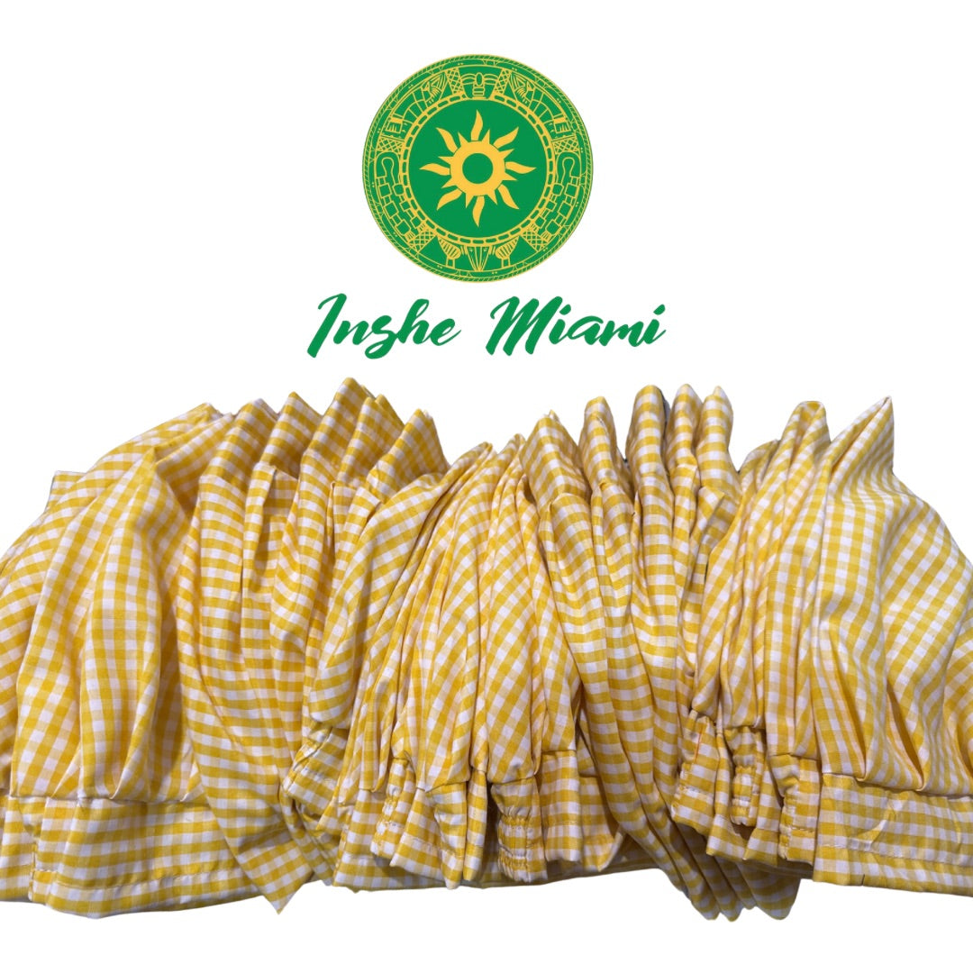 Gorros de guinga de Oshun