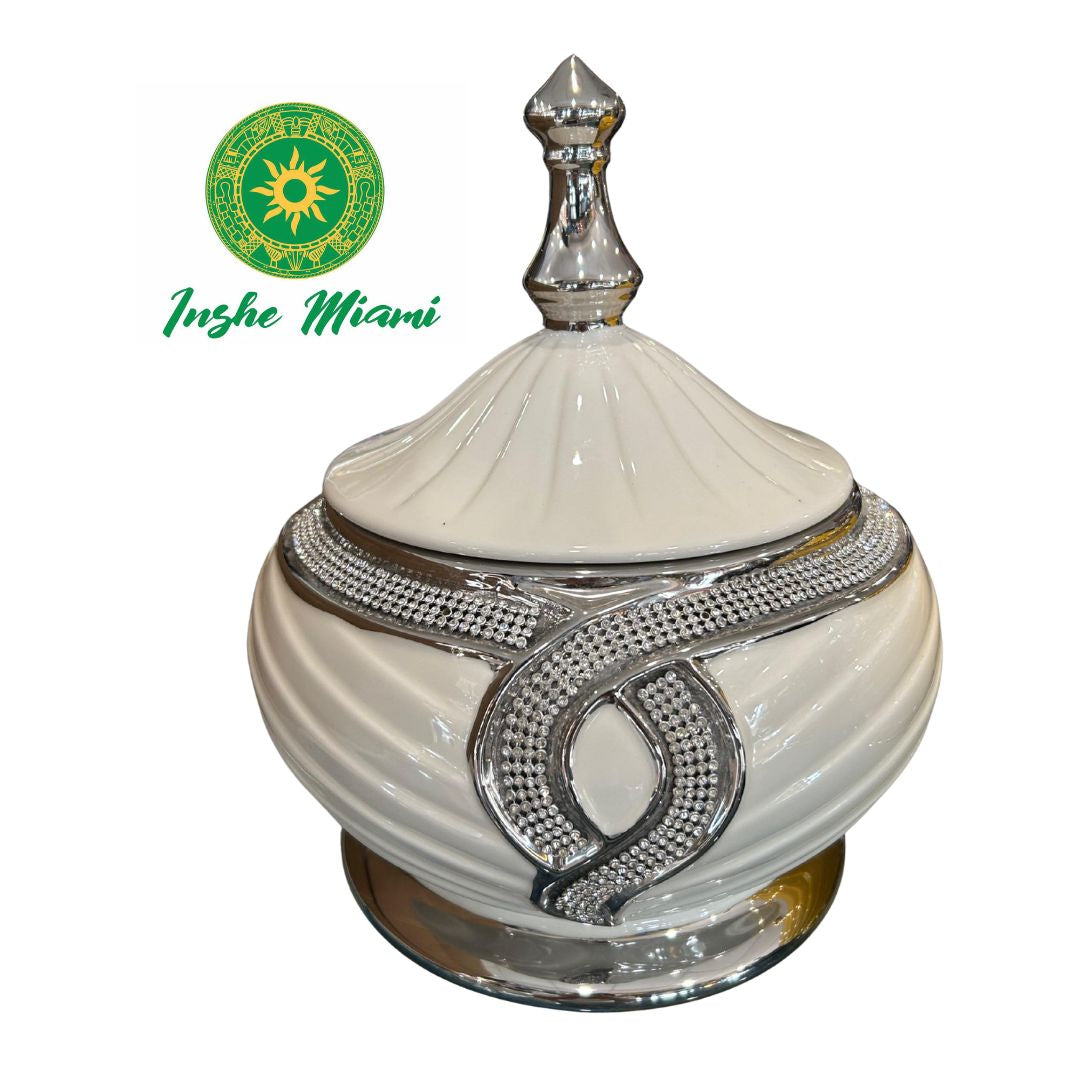 Round Tureen with Pearls