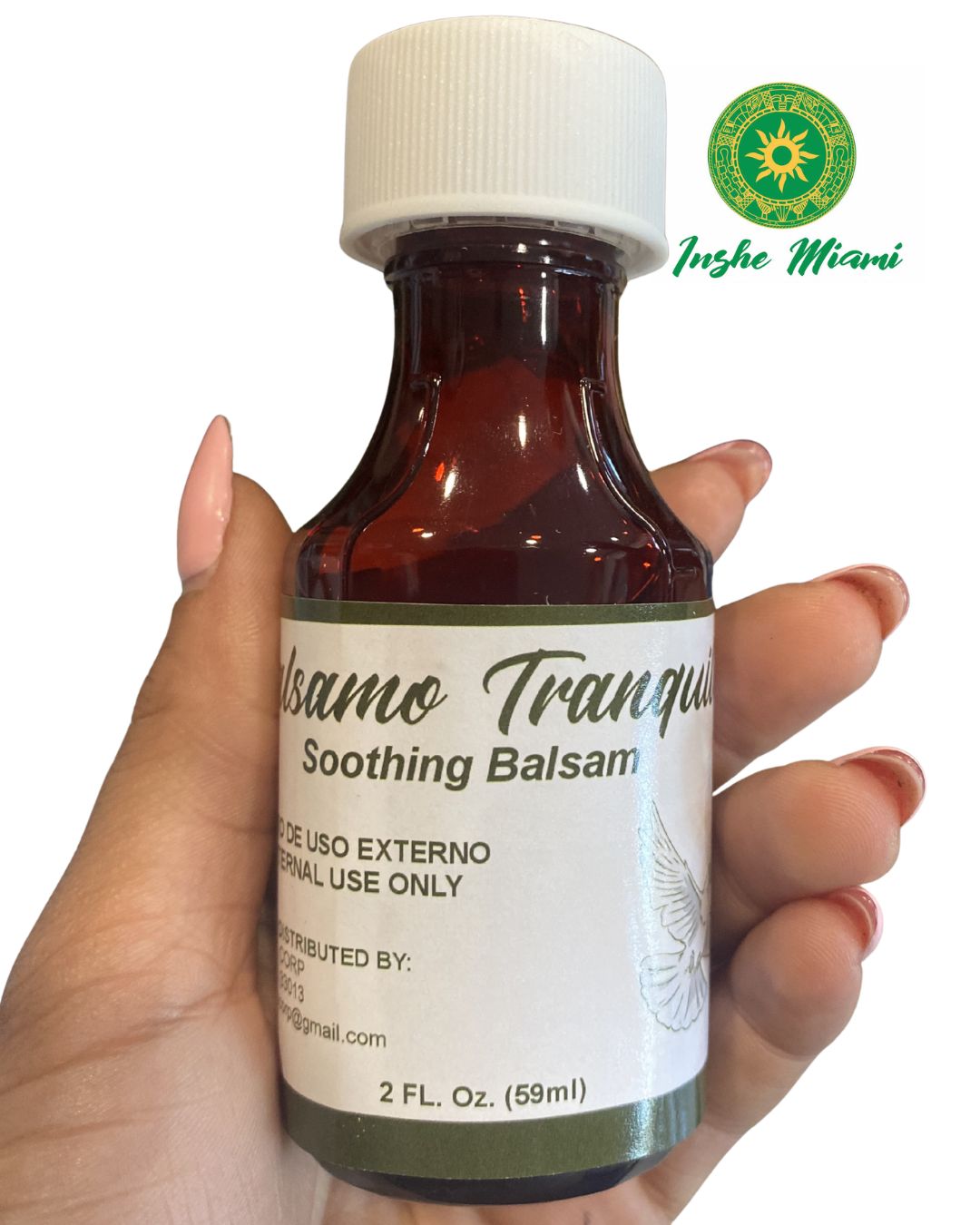 Aceite Balsamo Tranquilo 2 oz – Aceite Espiritual para Paz, Calma y Limpiezas