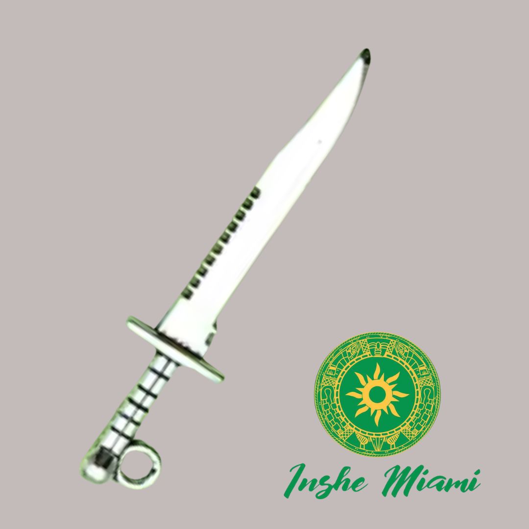 Cuchillo para Ebo y Usos Espirituales – 1.9")
