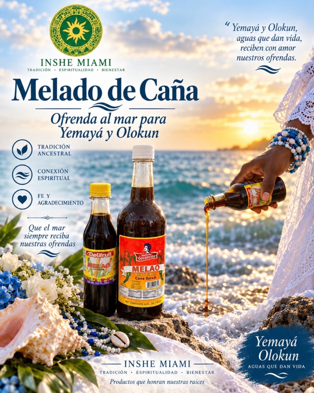 Melado de Caña (Melaza) – Delifruit 12 oz o Madame 24 oz | Inshe Miami