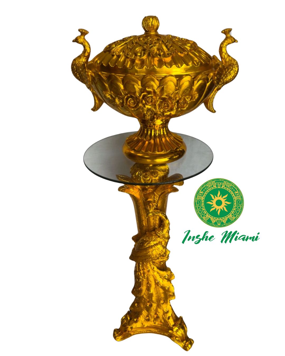 Juego de Pedestal y Potiche (3d)
