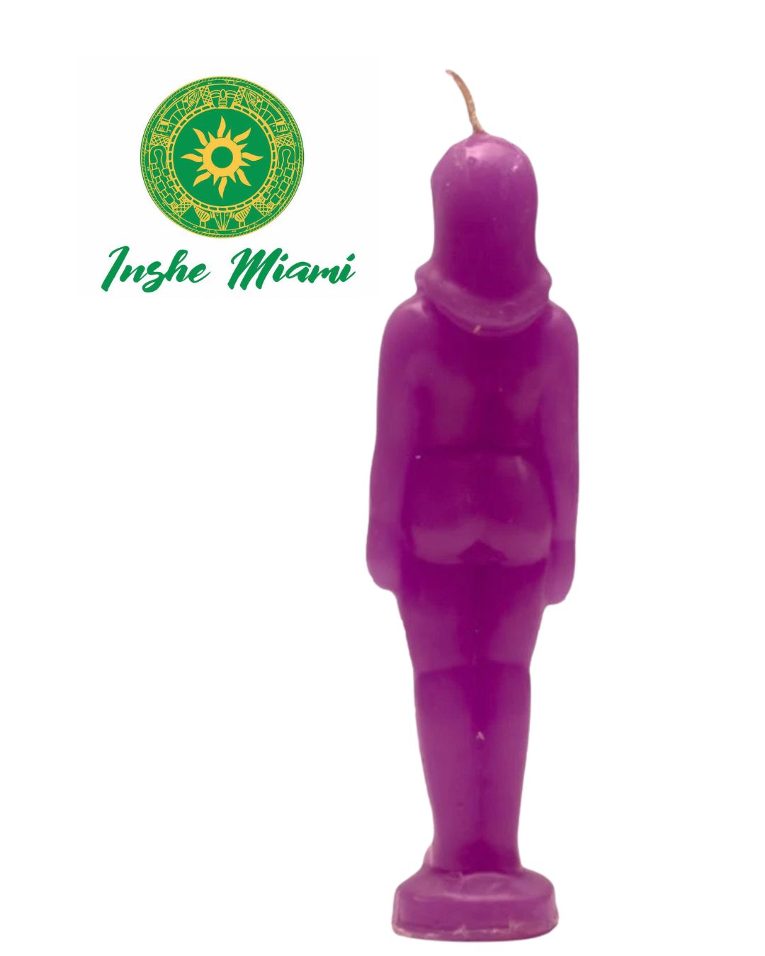 Vela de Mujer 7" para Altares y Uso Espiritual Tradicional | Inshe Miami
