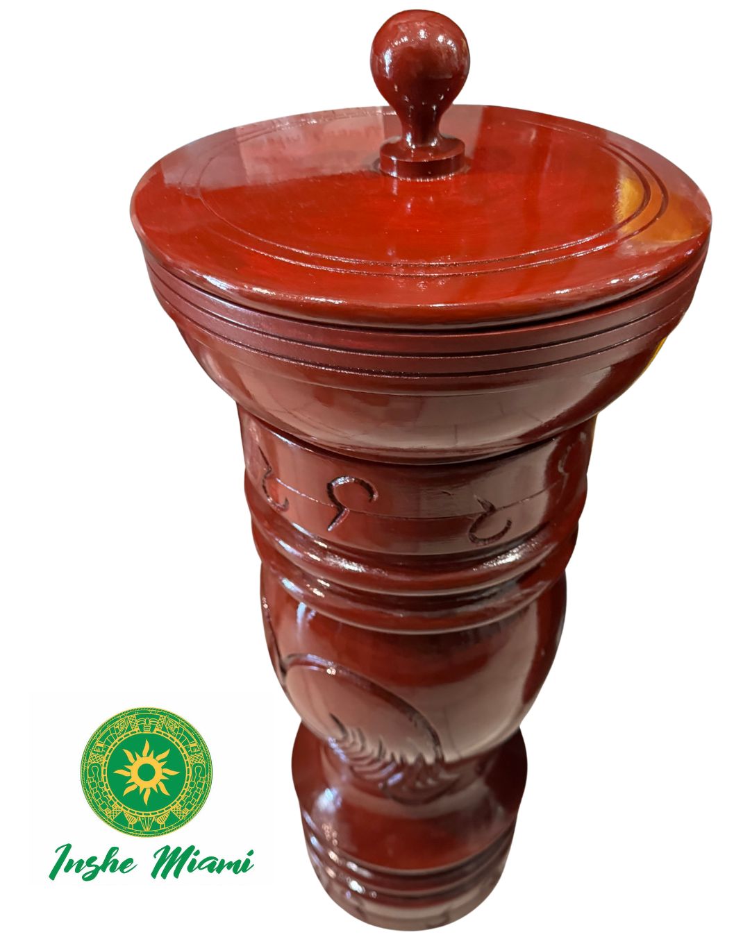 Pilon y Batea Tallados 100 % Madera