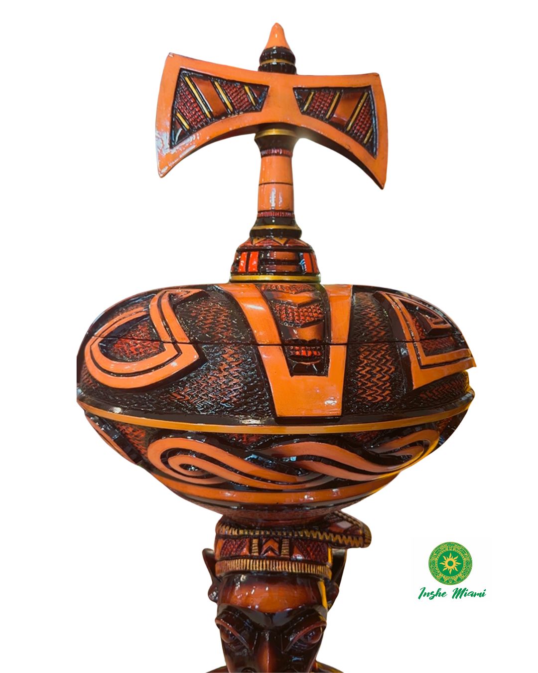 Set Chango Guerrero en Caoba – 56"