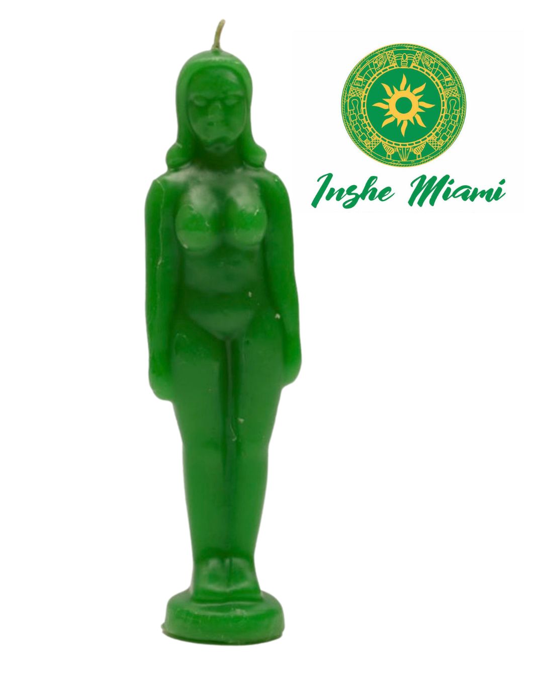 Vela de Mujer 7" para Altares y Uso Espiritual Tradicional | Inshe Miami