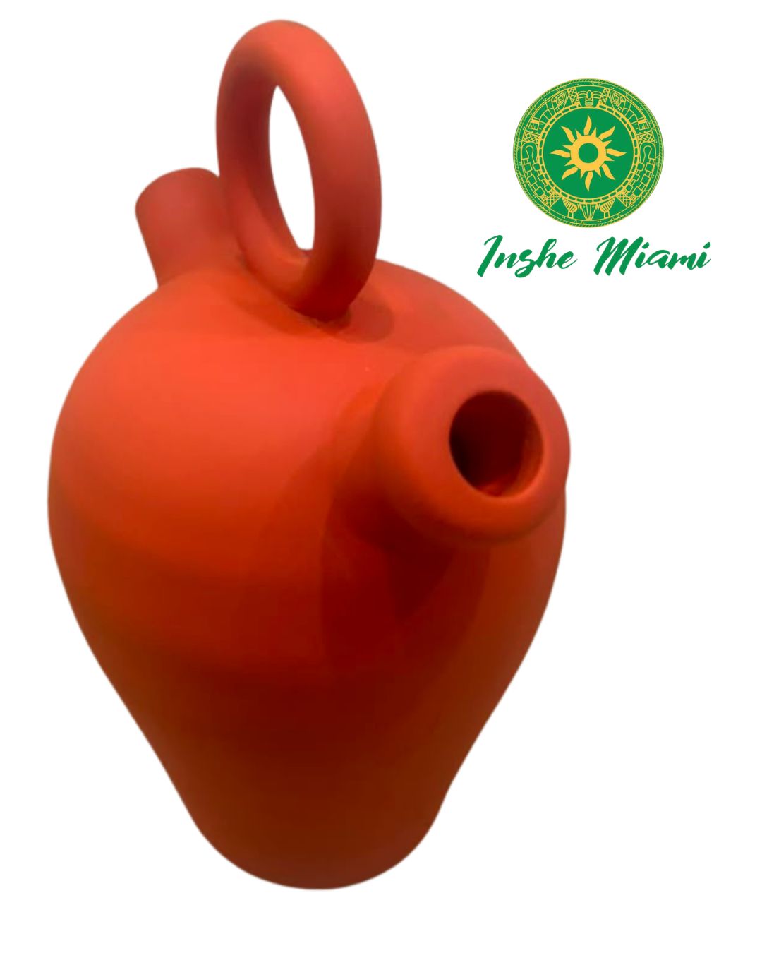 Porron de Barro Tradicional para Eleggua, Ogun y Oshosi | Inshe Miami