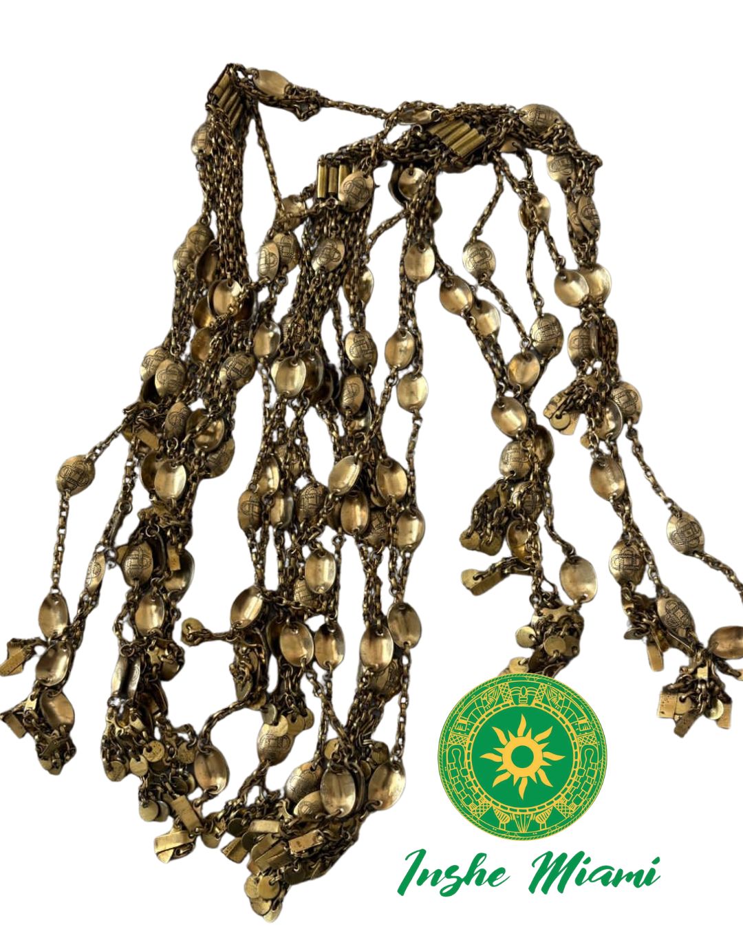 Opele de Bronce – Ekuele de Adivinación Tradicional Ifá | Inshe Miami