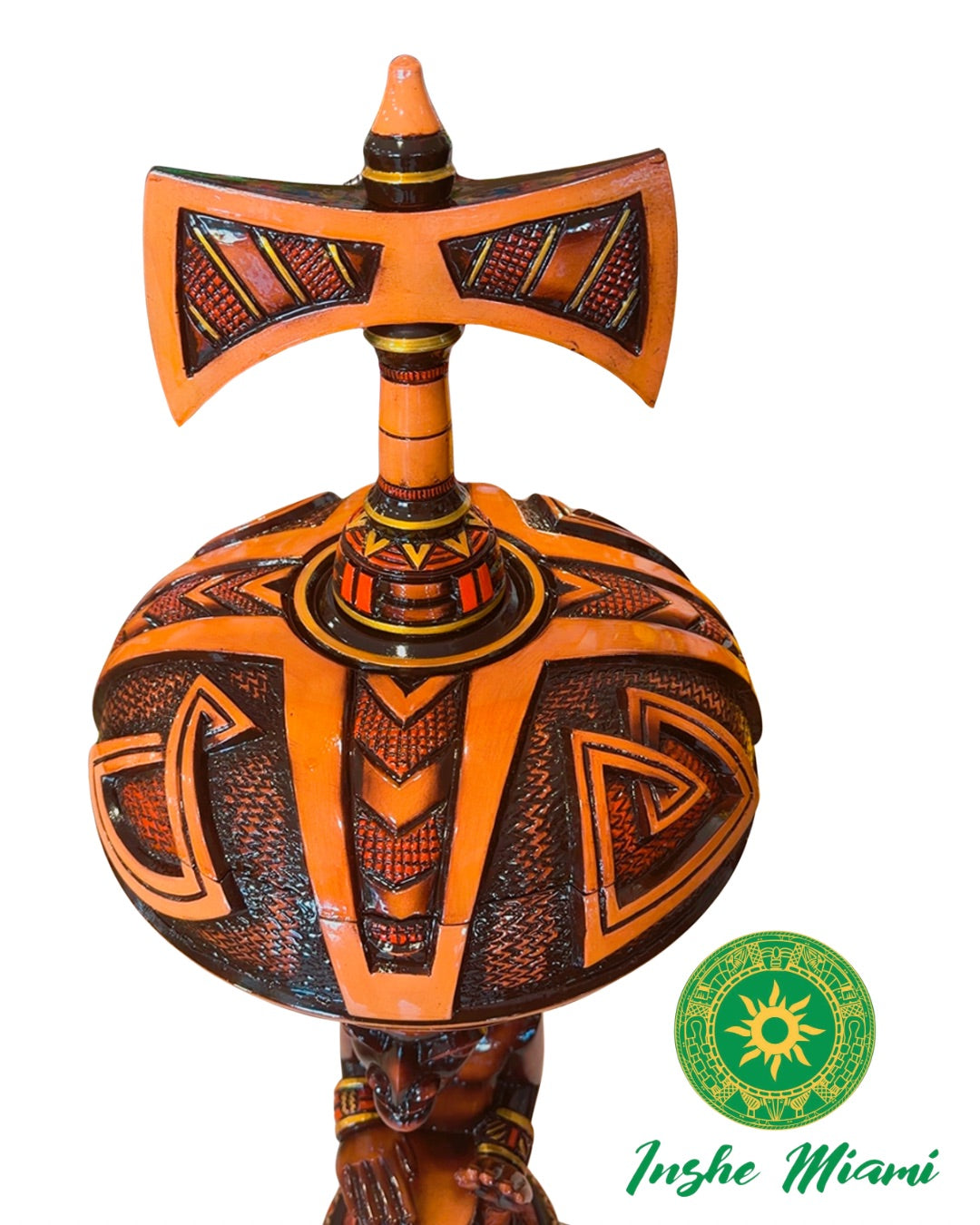Set Chango Guerrero en Caoba – 56"