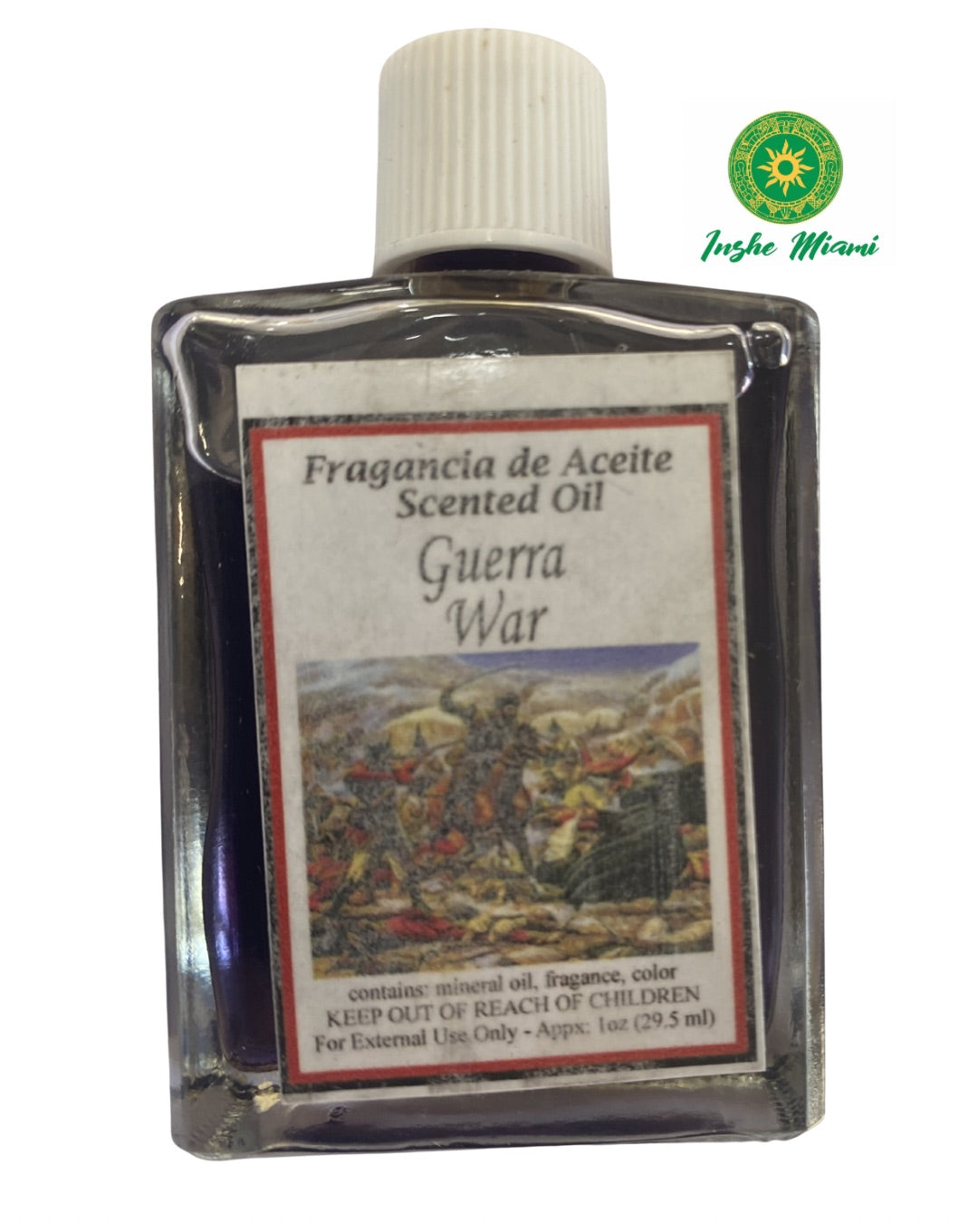 War Oil 1 oz for Spiritual and Traditional Use | Inshe Miami
