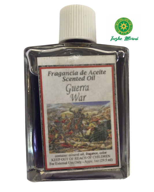 War Oil 1 oz for Spiritual and Traditional Use | Inshe Miami