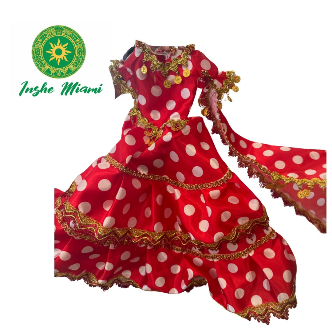 MEDIUM RUBBER DOLLS IN LONG LACE DRESSES