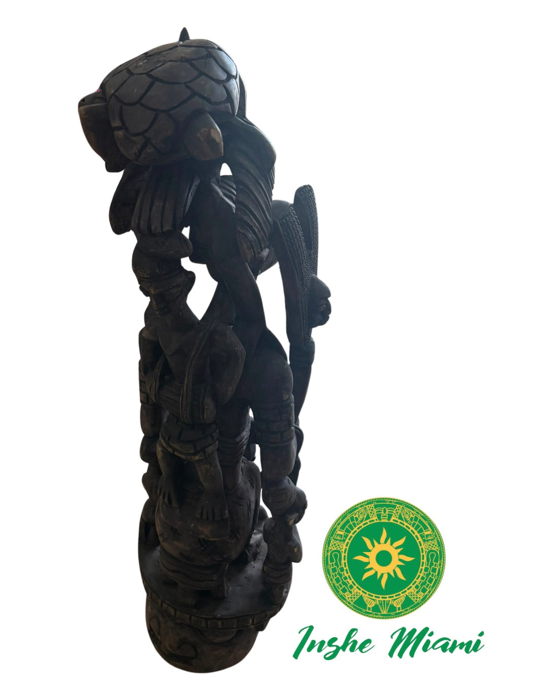 Icono Iyami Osoronga – Escultura Artesanal Unica de Nigeria | Pieza Exclusiva | Inshe Miami