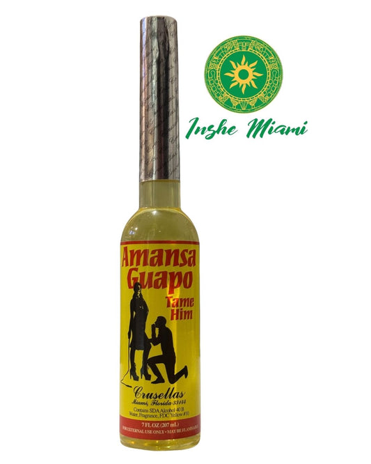 Colonia Espiritual de Amansa Guapo 7 oz – Para Limpiezas y Rituales Espirituales