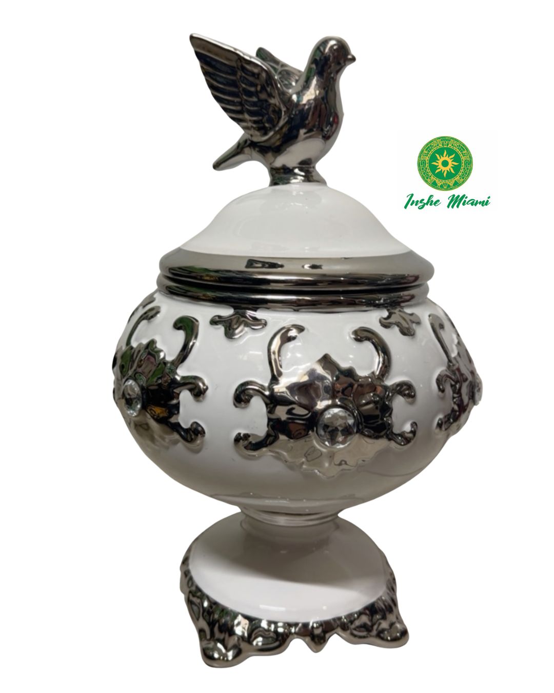 Sopera para Orishas con Figura en la Tapa  | 16″