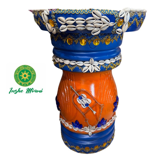 Pedestal de Madera para Oshosi