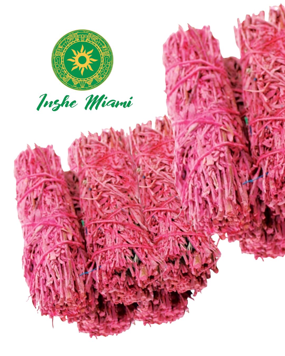 Sahumerio de Rosa 4" para Aromatizacion y Limpieza Tradicional | Inshe Miami