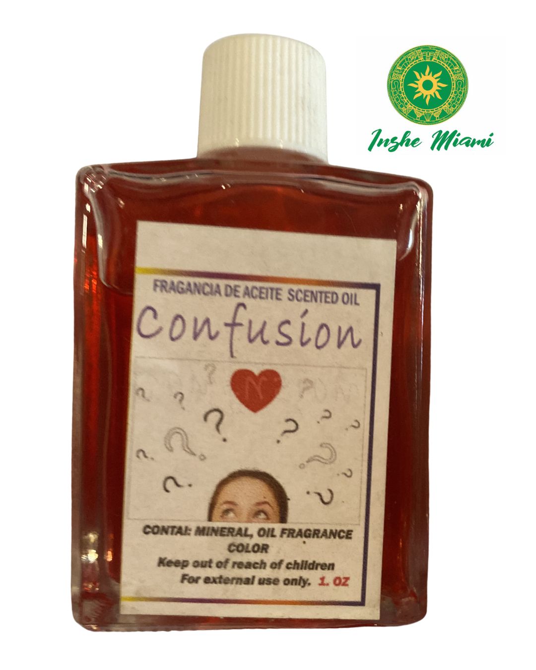 Aceite Confusion 1 oz para Limpiezas Espirituales y Uso Tradicional | Inshe Miami