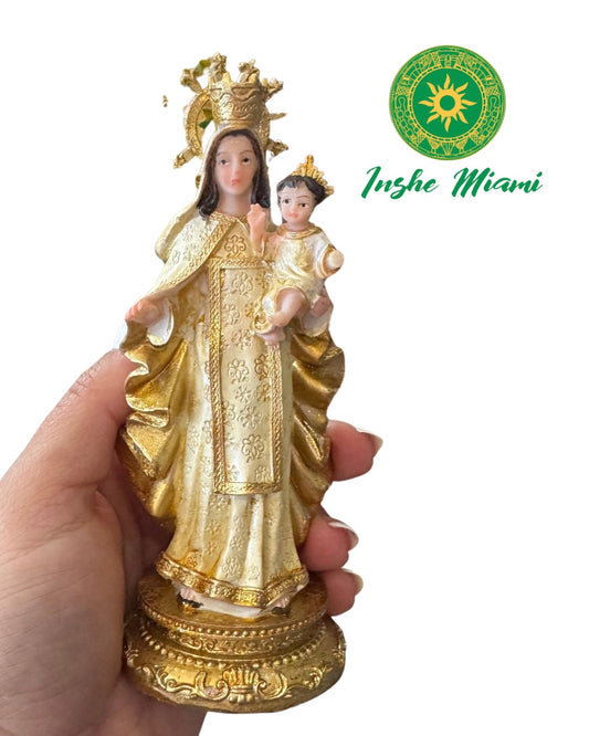Our Lady of Mercy Image with Glitter | Various Sizes | Inshe Miami