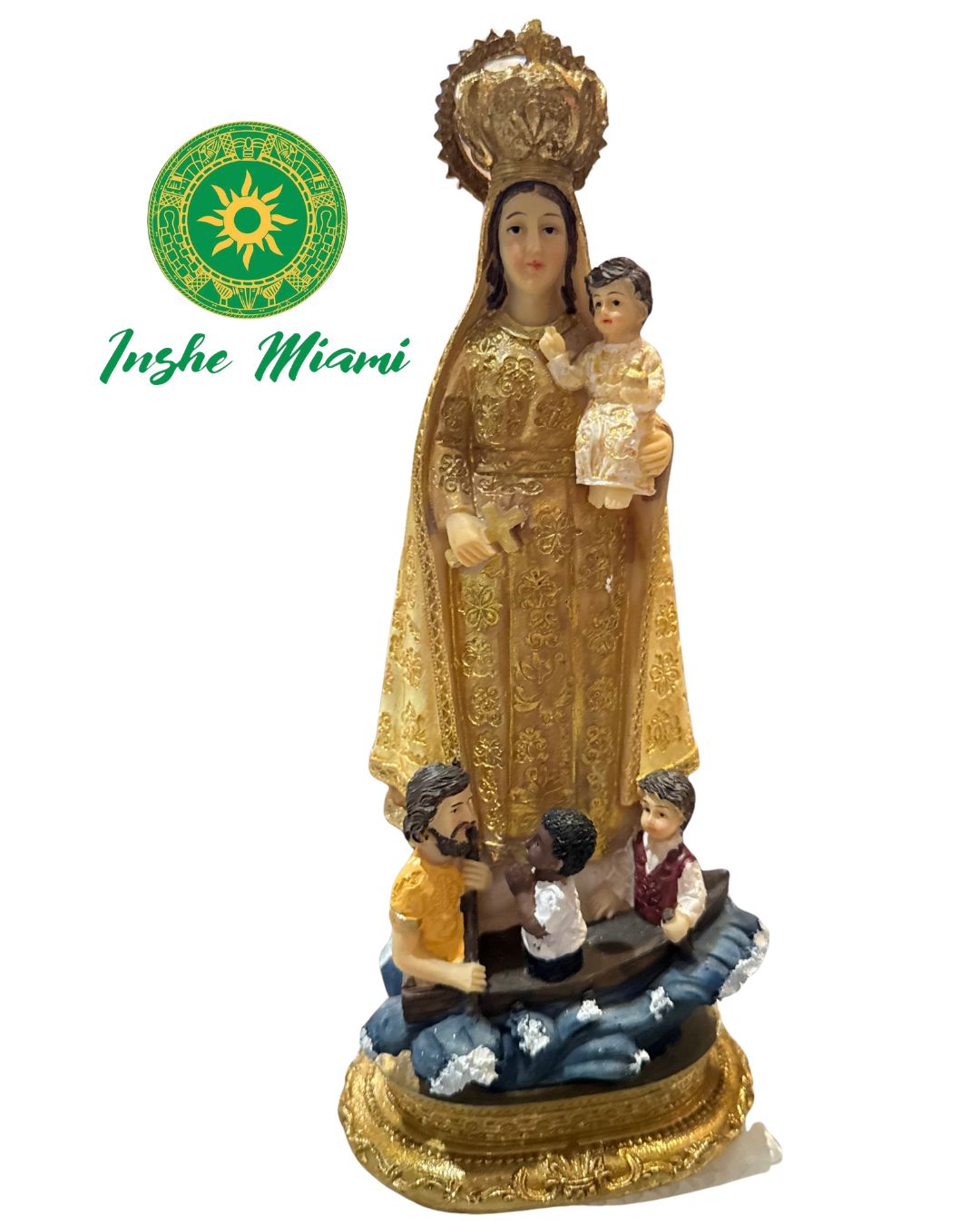 Image of Virgen de la Caridad del Cobre with Shine