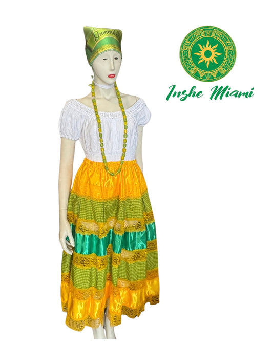 Green and Yellow Saw
