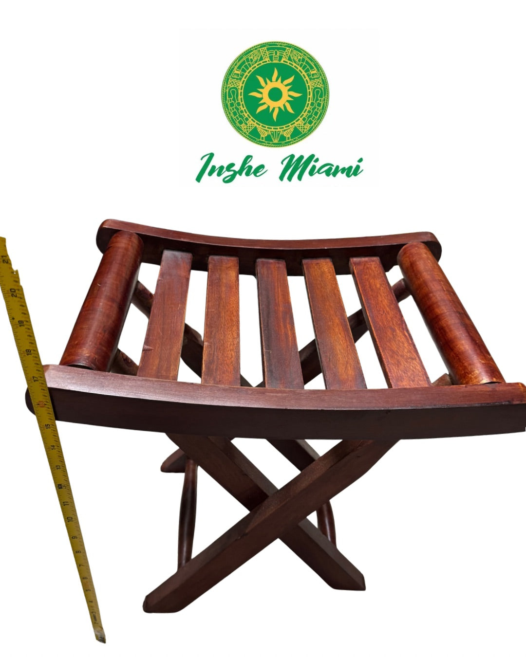 Banco de Madera Plegable 17"