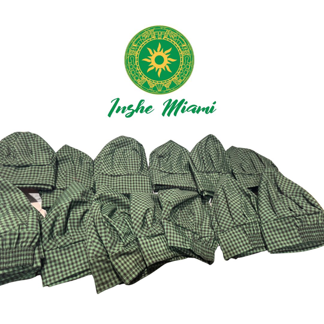 GINGHAM HATS FOR OGGUN