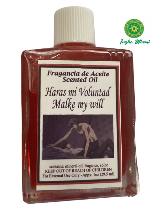 Haras Mi Voluntad Oil 1 oz for Spiritual and Traditional Use | Inshe Miami