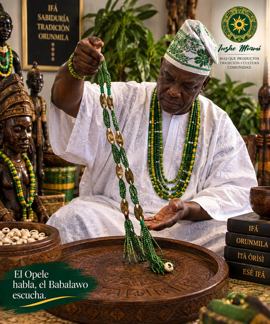 Traditional Opele Agbere (the seed that never lies)