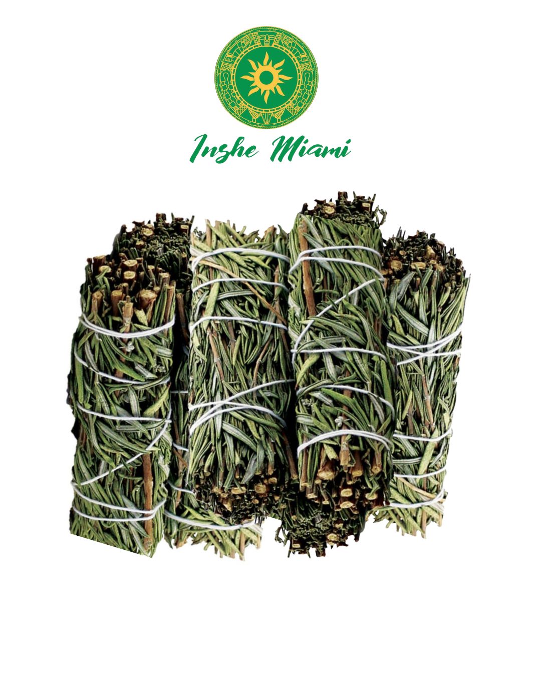 Sahumerio de Romero 4" para Limpieza y Aromatizacion | Inshe Miami