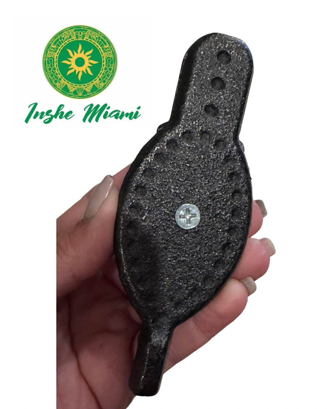 Fuelle de Hierro para Ogún – Herramienta Espiritual de Ogún | Atributo Tradicional Yoruba para Altar y Orisha | 4.5"