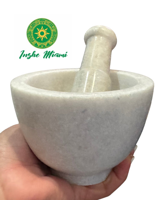 SMALL WOODEN MORTAR