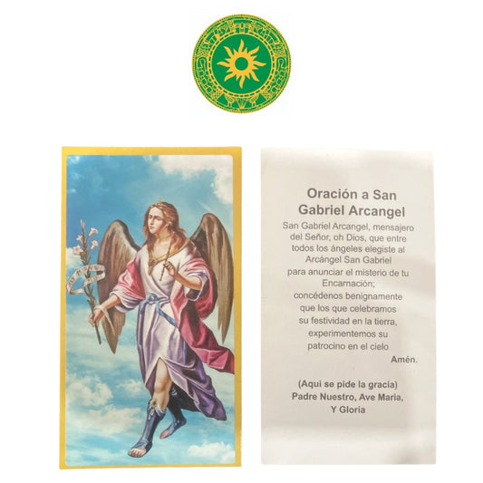 Oracion e Imagen San Gabriel Arcangel